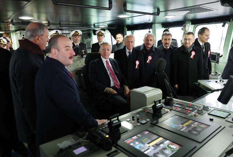Cumhurbaşkanı Erdoğan: TCG Anadolu dünyanın ilk SİHA gemisidir