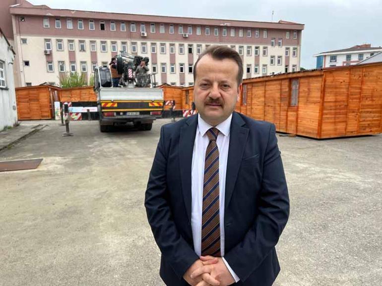 Bartında öğretmen ve öğrencilerin yaptığı ahşap konteyner sınıflar deprem bölgesine gönderildi