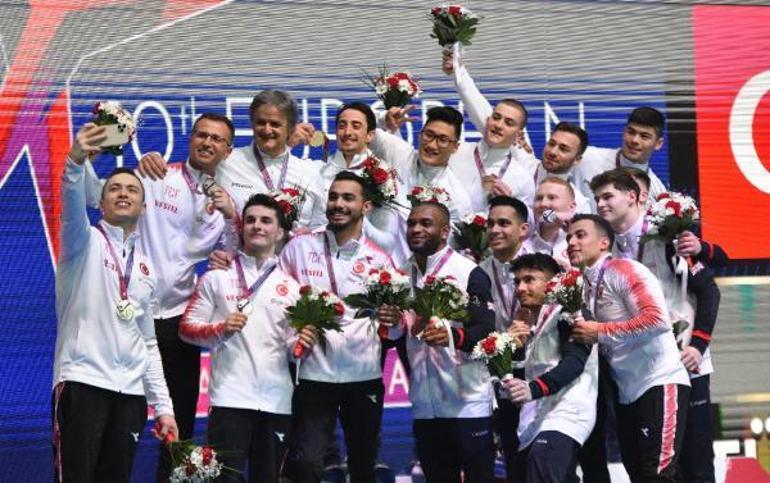 Artistik Cimnastik Erkek Milli Takımı, Avrupa Şampiyonasında gümüş madalya kazandı