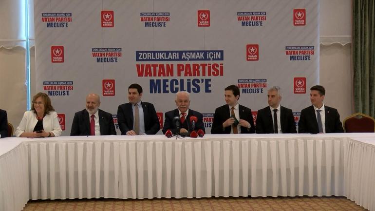 Vatan Partisi seçim bildirgesini açıkladı