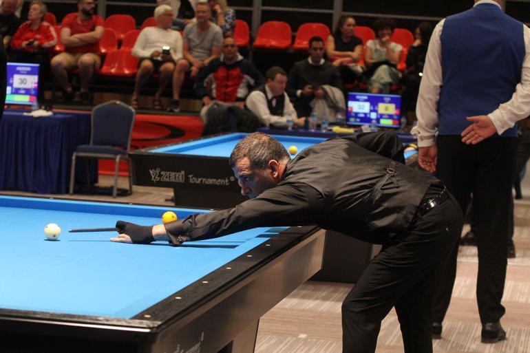 Avrupa Bilardo Şampiyonasında 5 milli sporcu son 16ya kaldı