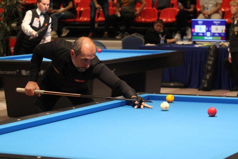 Avrupa Bilardo Şampiyonasında 5 milli sporcu son 16ya kaldı