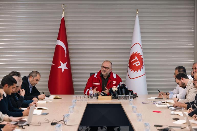 TPAO Genel Müdürü Bilgin: Mayıs ayı başında tamamen gaz sisteme verilmeye başlanacak