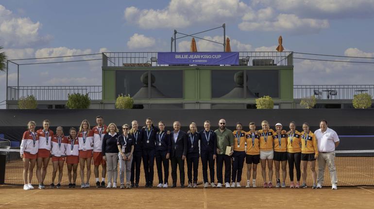 A Milli Kadın Tenis Takımı, grubu 6’ncı olarak tamamladı