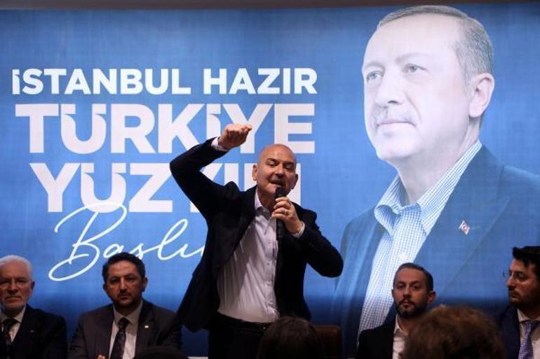 Süleyman Soylu AK Parti ve MHP Beşiktaş İlçe binalarını ziyaret etti