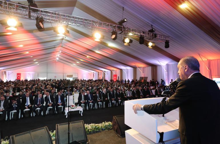 Cumhurbaşkanı Erdoğan Fikirtepede anahtar teslim ve temel atma törenine konuştu