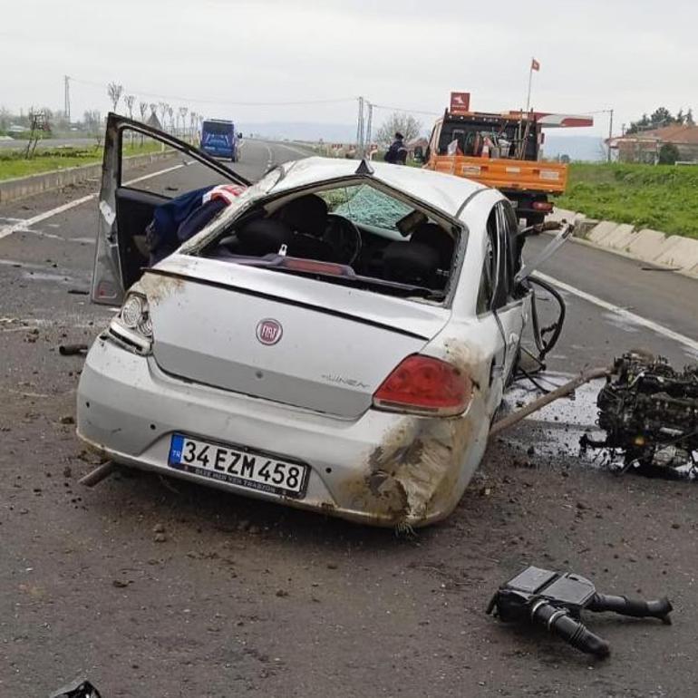 Köpeğe çarpmamak için manevra yapan sürücü kazada öldü