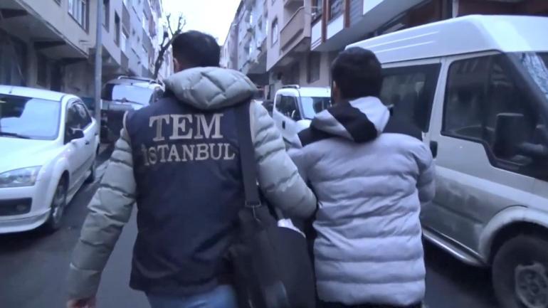 İstanbulda DEAŞ operasyonu: Yabancı uyruklu 6 kişi yakalandı