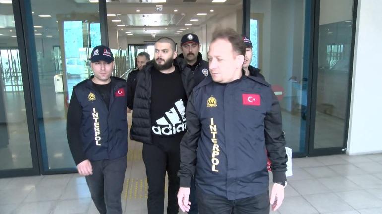 Detainee Faruk Fatih Ozer, founder of THODEX, was brought to Turkey