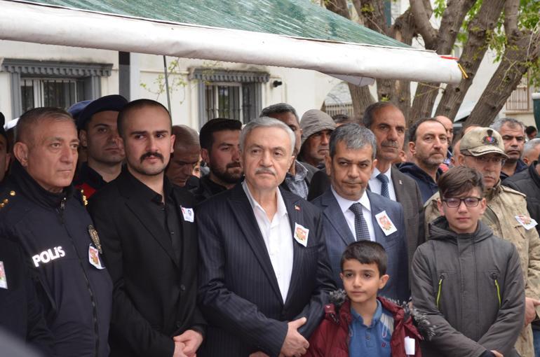 Şehit polis memuru Keskin, Elazığda son yolculuğuna uğurlandı