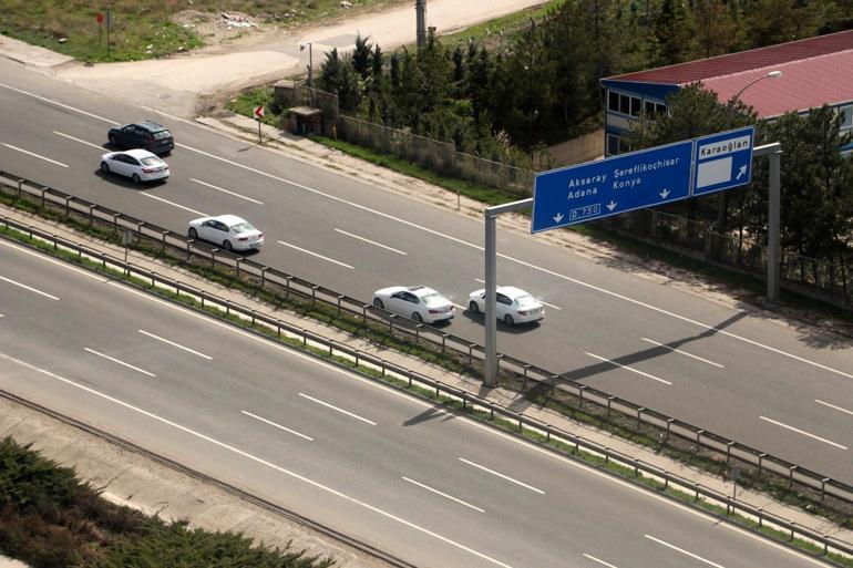 Ankarada helikopter destekli trafik denetimi