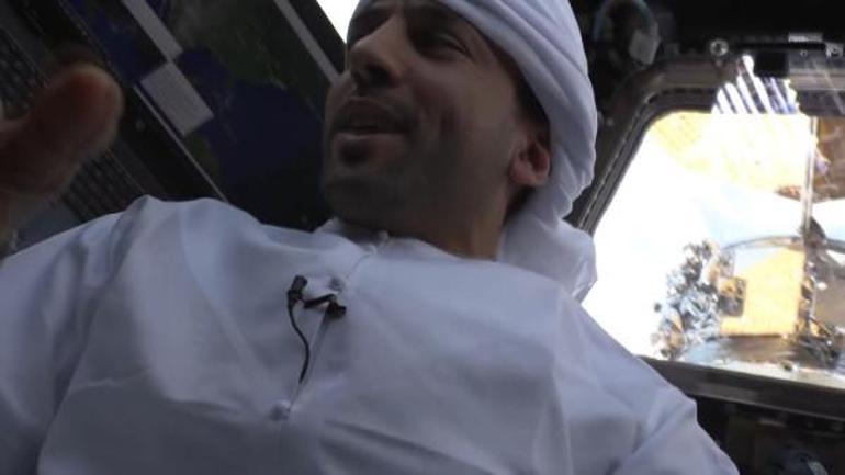 Uzaydan Ramazan Bayramı’nı kutladı