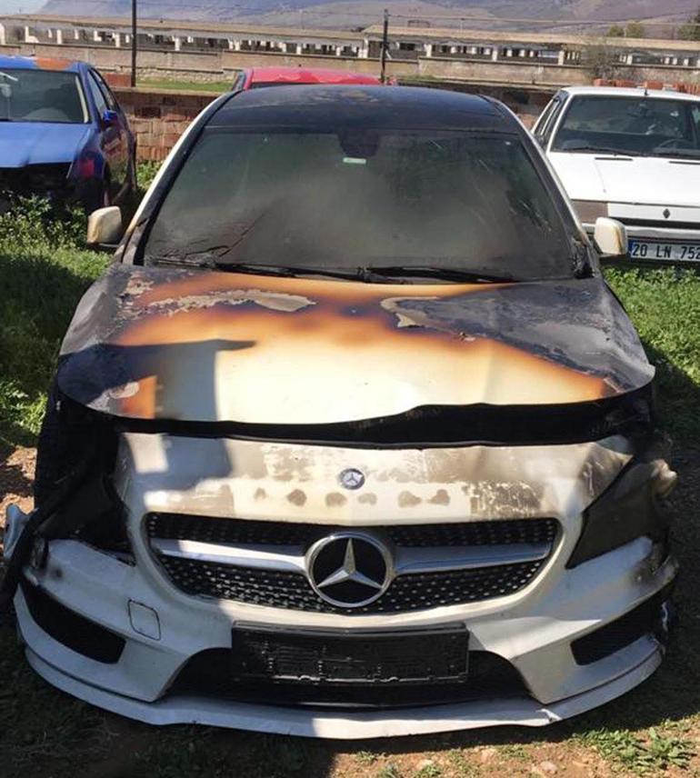 Otomobili kundaklanan avukattan erkek arkadaşı meslektaşı hakkında suç duyurusu