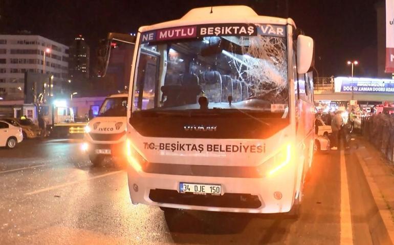 Büyükdere Caddesinde makas atan otomobil sürücüsü, trafiği savaş alanına çevirdi: 8 yaralı