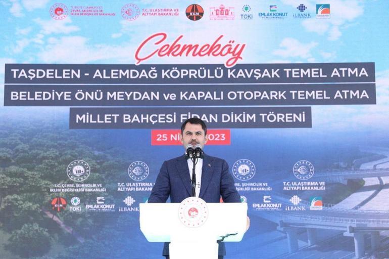 Bakan Kurum’dan Çekmeköy’e yeni kentsel dönüşüm müjdesi