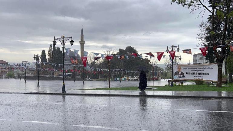 Tekirdağda sağanak