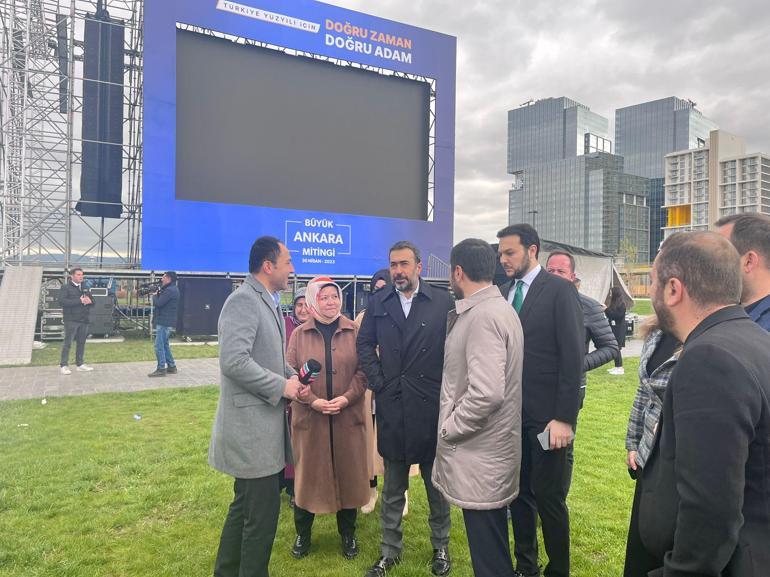 AK Partili Özcan: Cumhurbaşkanımızın teşrif edeceği mitingin tüm hazırlıklarını yaptık