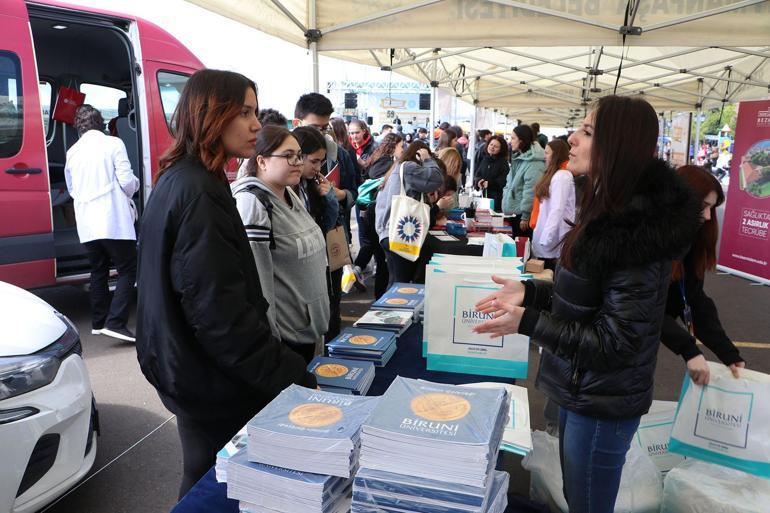 Tekirdağda Üniversite Tanıtım Fuarı kapılarını açtı