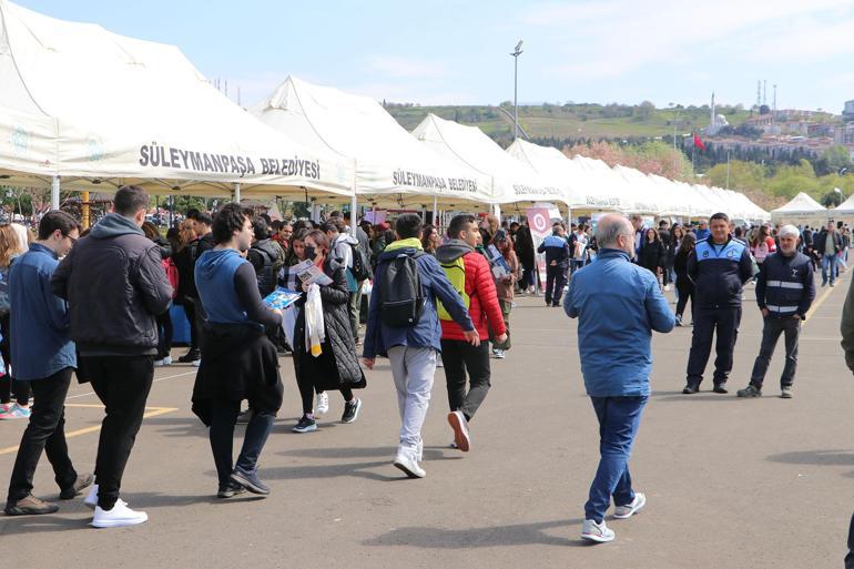 Tekirdağda Üniversite Tanıtım Fuarı kapılarını açtı