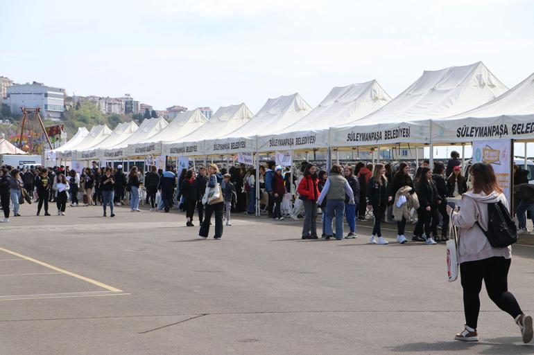 Tekirdağda Üniversite Tanıtım Fuarı kapılarını açtı