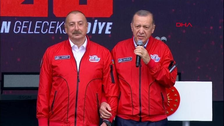 Erdoğan ve Aliyev TEKNOFESTte; Türkiyenin uzay yolcuları açıklandı