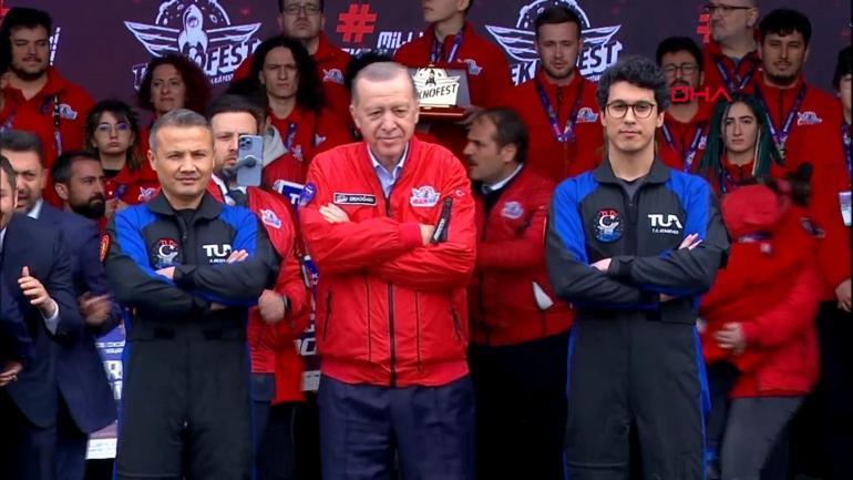 Erdoğan ve Aliyev TEKNOFESTte; Türkiyenin uzay yolcuları açıklandı