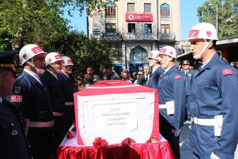 Şehit Öztürk, son yolculuğuna uğurlandı