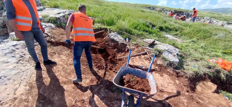 Deprem sonrası Perre Antik Kentinde kazı çalışmaları yeniden başladı