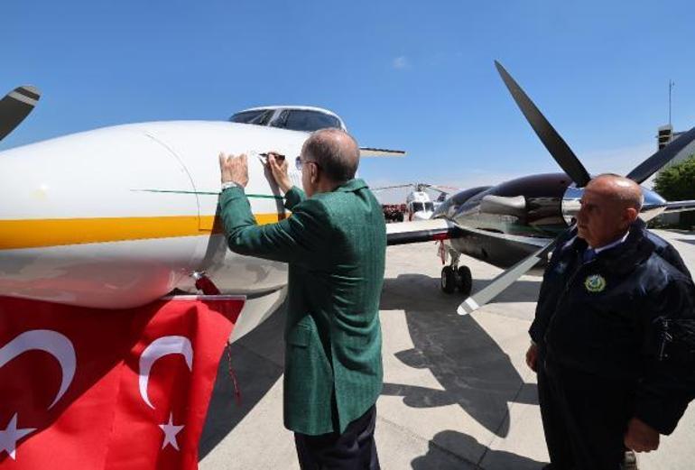 Cumhurbaşkanı Erdoğan, yerli helikoptere Nefes adını verdi