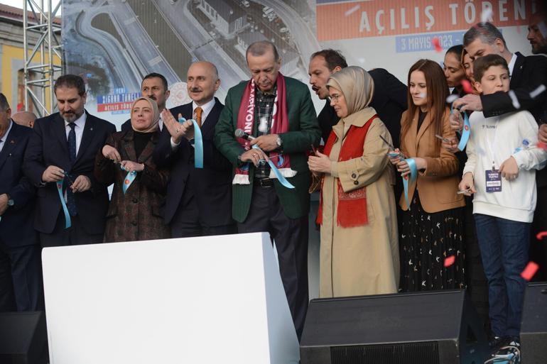 Cumhurbaşkanı Erdoğan Yeni Zigana Tüneli’ni açtı