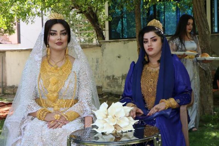 Hakkaride İranlı geline 2,5 kilo altın, damada 5 milyon lira takıldı