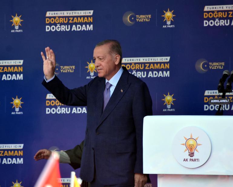 Erdoğan: Biz bu CHPye, PKKya ülkemizi, vatanımızı böldürtmeyiz