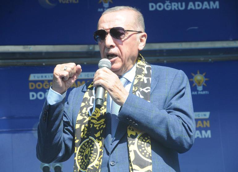 Erdoğan: Biz bu CHPye, PKKya ülkemizi, vatanımızı böldürtmeyiz