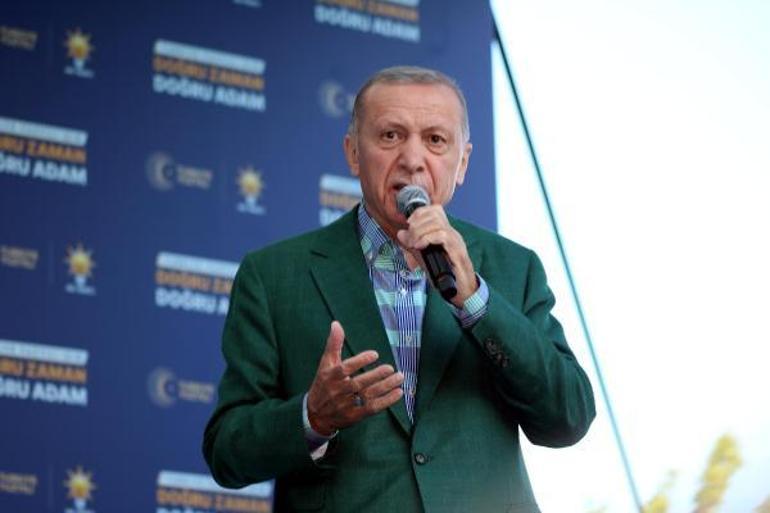 Erdoğan: Biz bu CHPye, PKKya ülkemizi, vatanımızı böldürtmeyiz