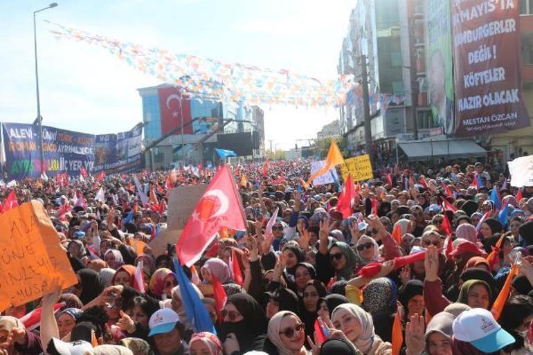 Erdoğan: Biz bu CHPye, PKKya ülkemizi, vatanımızı böldürtmeyiz