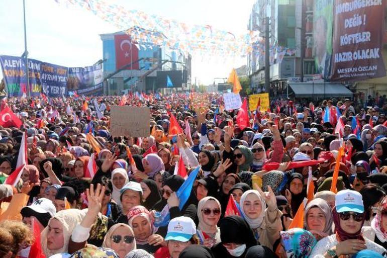 Erdoğan: Biz bu CHPye, PKKya ülkemizi, vatanımızı böldürtmeyiz