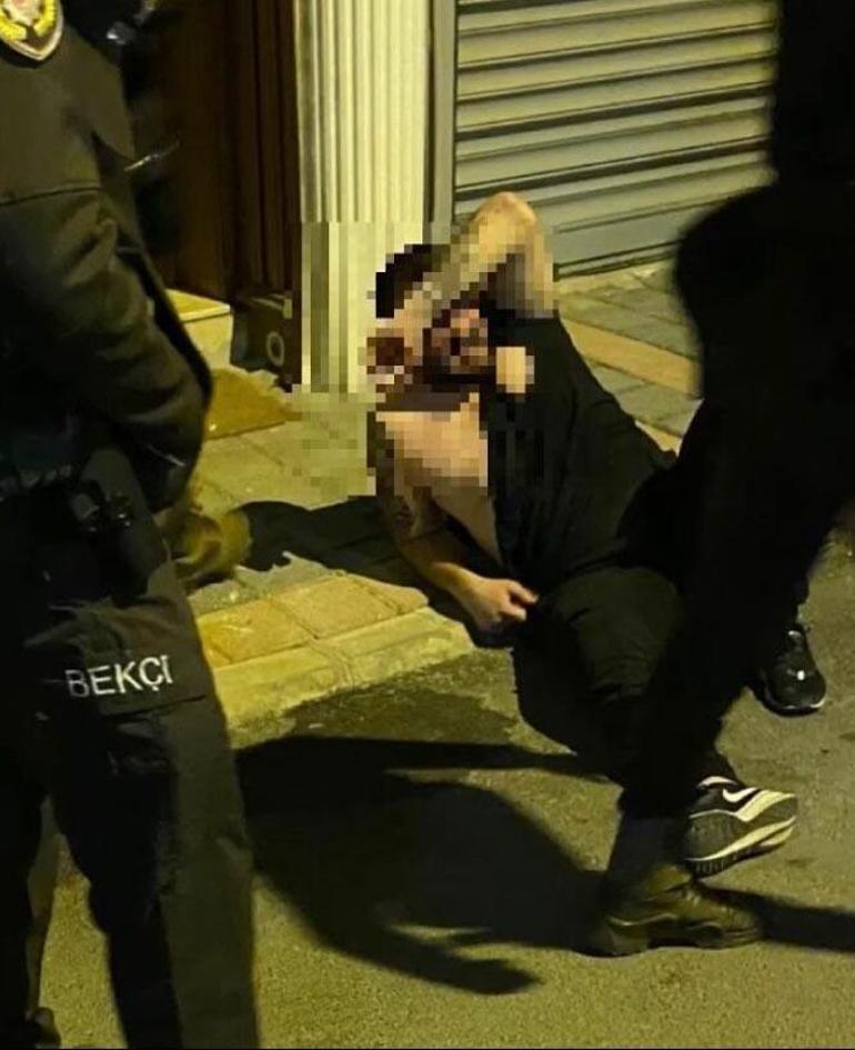 Eski sevgilisini darbetti; çevredekiler tarafından dövüldü