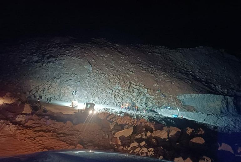 Somada maden ocağında toprak kayması: 1 ölü, 3 yaralı