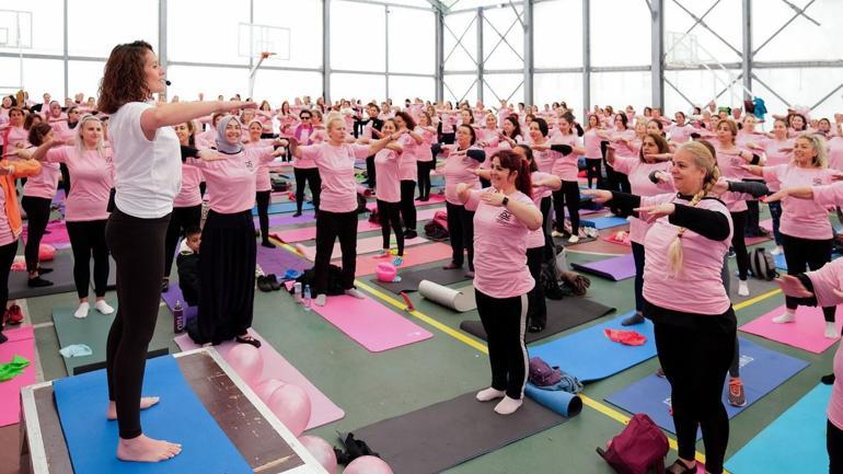 Büyükçekmecede Dünya Pilates Haftası’na özel etkinlik