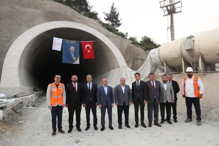 Bakan Varank, Doğancı Barajı Tünelinde incelemelerde bulundu