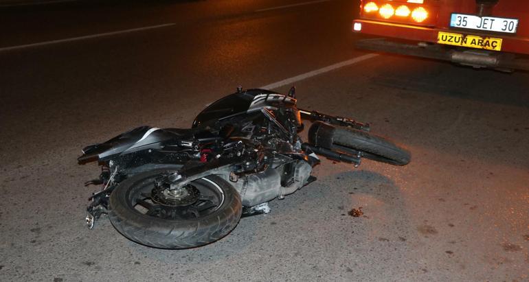 Motosikletli Çağanın öldüğü kaza kamerada