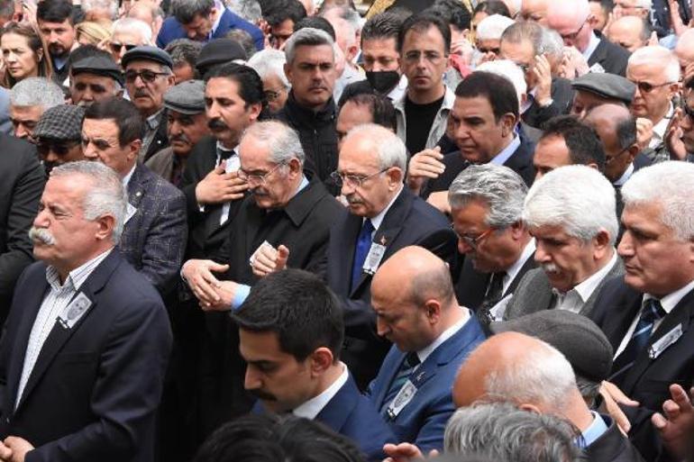 Selvi Kılıçdaroğlunun ağabeyi Hüseyin Özdağ, son yolculuğuna uğurlandı