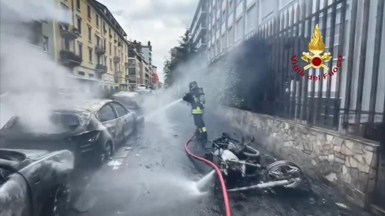 Milano’da patlama: 1 yaralı