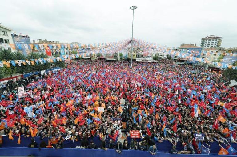 Cumhurbaşkanı Erdoğan Pursaklarda konuştu