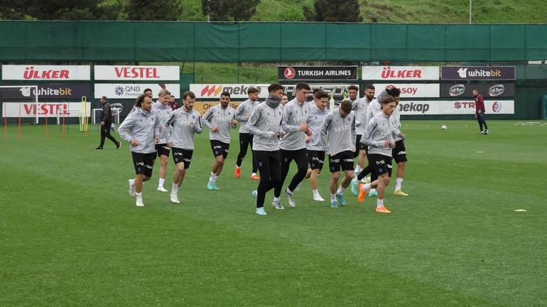 Trabzonspor, Fenerbahçe maçı hazırlıklarını sürdürdü