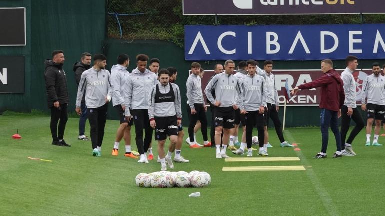 Trabzonspor, Fenerbahçe maçı hazırlıklarını sürdürdü