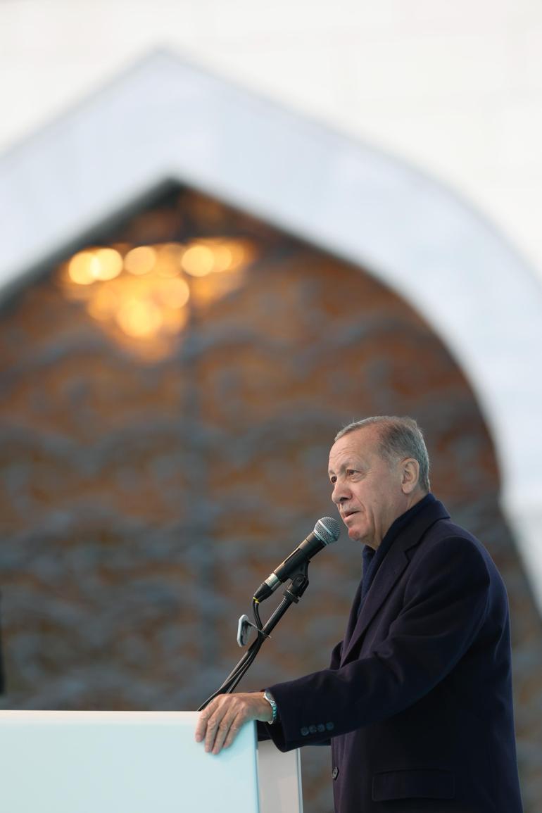Cumhurbaşkanı Erdoğan Barbaros Hayrettin Paşa Camiinin açılışını yaptı