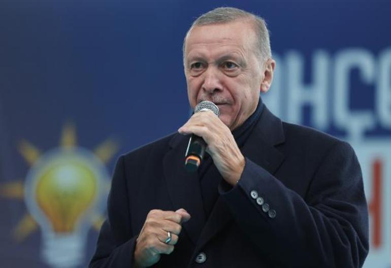 Cumhurbaşkanı Erdoğan, Bahçelievlerde konuştu