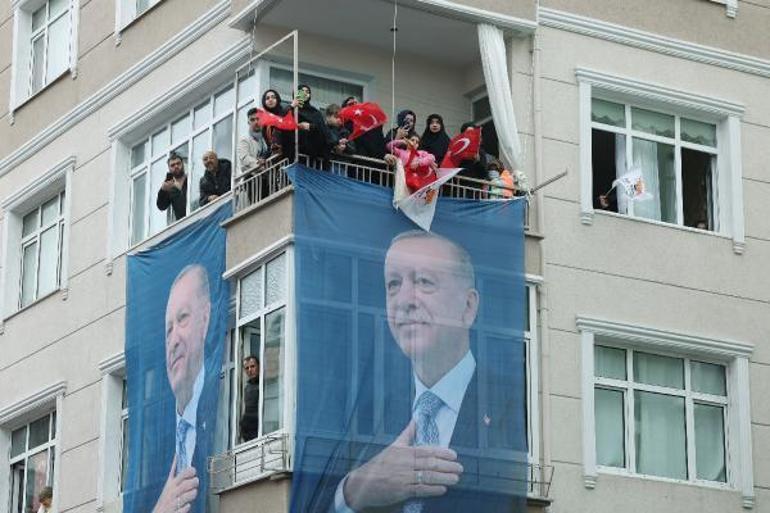 Cumhurbaşkanı Erdoğan, Bahçelievlerde konuştu