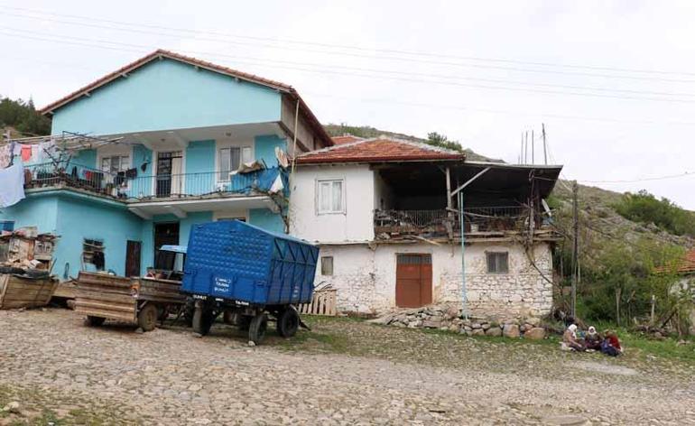 Çatıya çıkan inek imece usulü kurtarıldı